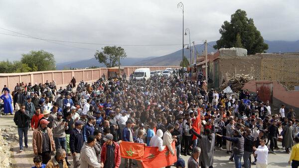 Angry protesters demand promised aid after Morocco earthquake